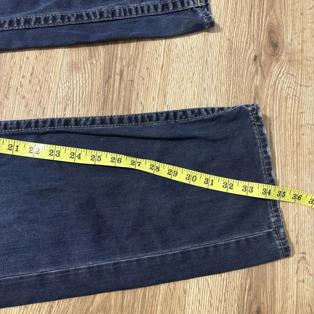 True Religion Straight Leg With Flap Jeans Mens 34x34 Lot Of 2 Denim USA Hip Hop